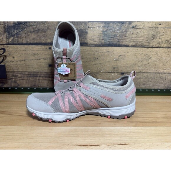 Skechers Seager Hiker Sneakers Womens Size 9 Taupe Comfort Slip On Trail Shoes - Picture 4 of 10